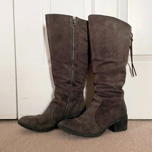 Børn Cotto Knee-High Suede Boots